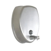 ROUNDED SOAP DISPENSER S/STEEL 1200 ML  Adomoo